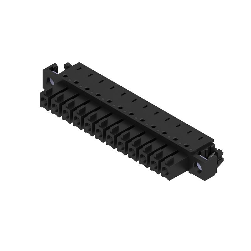 1028840000 - 12-Pole 3.81mm Female PCB Connector with Solder Flange  (Pack of 50)