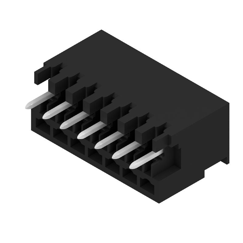 1728990000 - 14-Pole 3.50 mm Male PCB Connector, Black Finish  (Pack of 66)