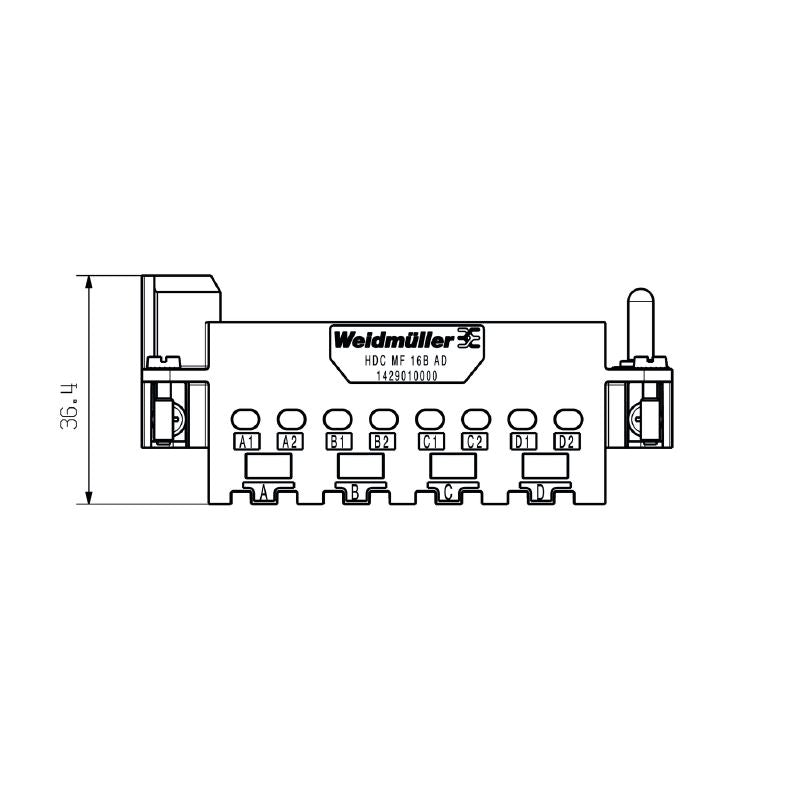 1429010000 - Robust HDC MF 16B AD Electronic Component with Technical Capabilities