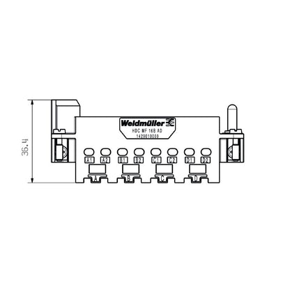 1429010000 - Robust HDC MF 16B AD Electronic Component with Technical Capabilities