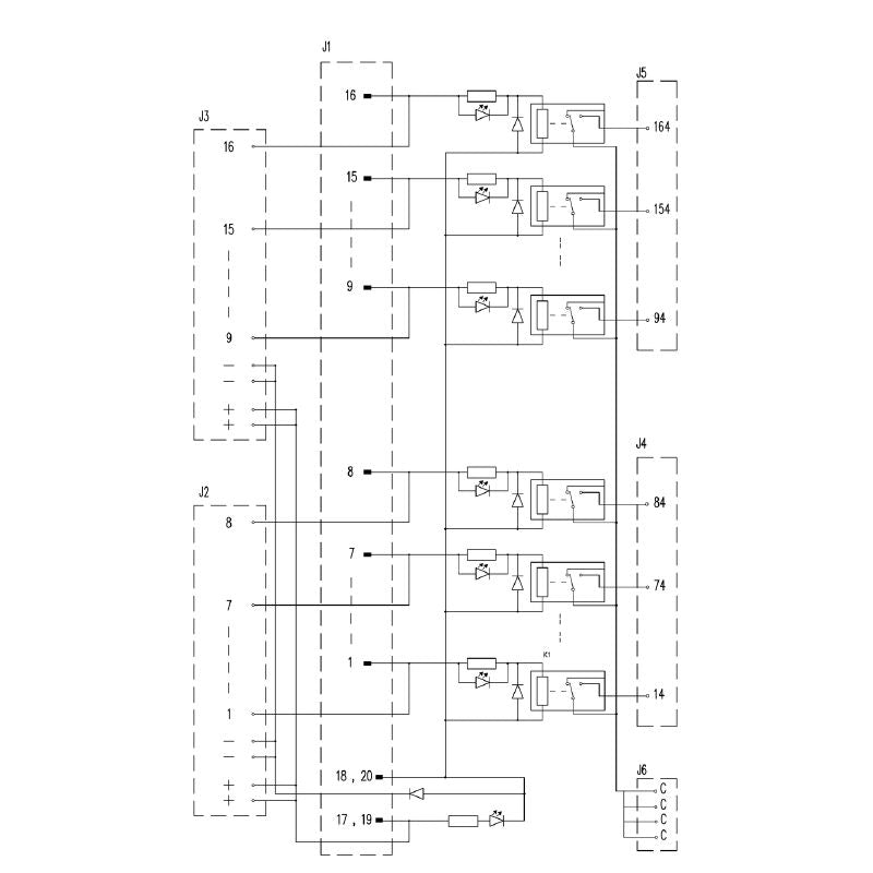 1448450000 - RSM-16 24V DC Relay, 250mm x 62mm x 87mm, Single Contact