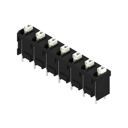 1826260000 - 7-Pole Black PCB Terminals with 180° Angle, 3.5mm Pins  (Pack of 11)