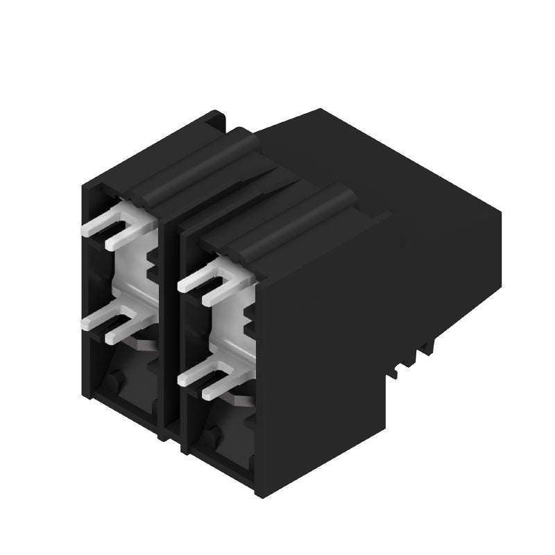 1226470000 - 90° Black PCB Terminal, 2-Pole, 4.5mm Solder Pin  (Pack of 20)