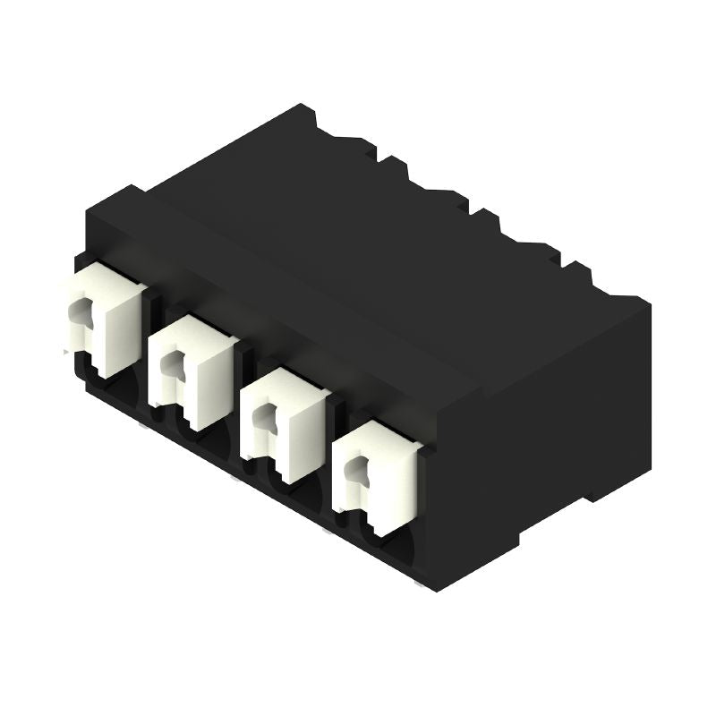 1473790000 - 5.00mm Black PCB Terminal with 4 Poles at 90°  (Pack of 320)