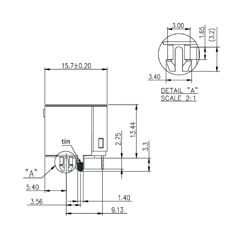 2562950000 - 12-Pin RJ45 Modular Jack for PCB, OMNIMATE Data Series  (Pack of 200)