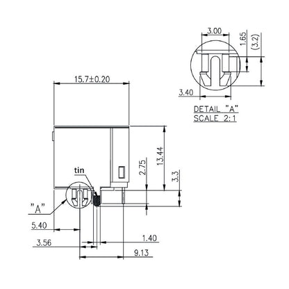 2562950000 - 12-Pin RJ45 Modular Jack for PCB, OMNIMATE Data Series  (Pack of 200)