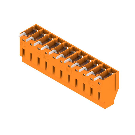2432000000 - 5.08mm PCB Terminal Block, 11 Poles, 180° Angle, Orange  (Pack of 30)