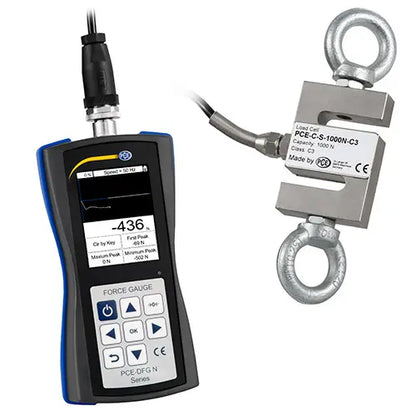PCE-DFG N 1K - High-Resolution Force Gage, 1000 N Measurement Capacity