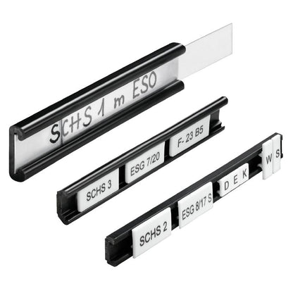 1766640000 - Custom 17mm PA 66 Device Markers with Black Printing  (Pack of 40)