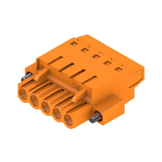 2593420000 - 5-Pole Female Plug PCB Connector, 180° Top Connection  (Pack of 48)