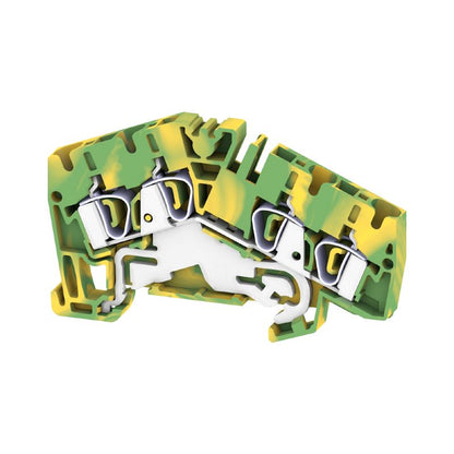 1807090000 - 4mm² Green/Yellow Terminal with Wide Temperature Range and Tension-Clamp  (Pack of 50)