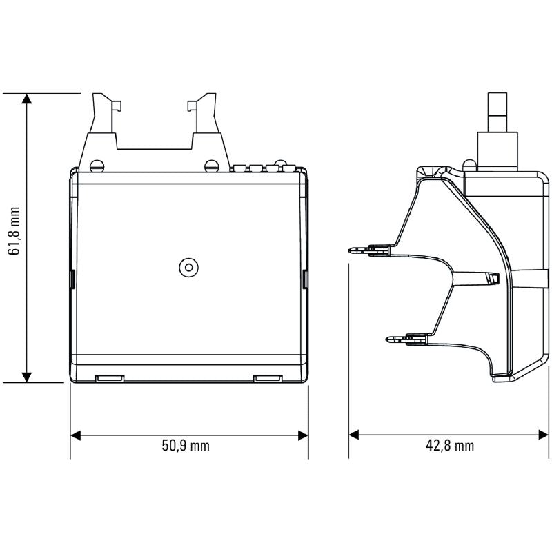 1463520000 - 10-Pole TIA F10 Adapter with Long Locking Lever