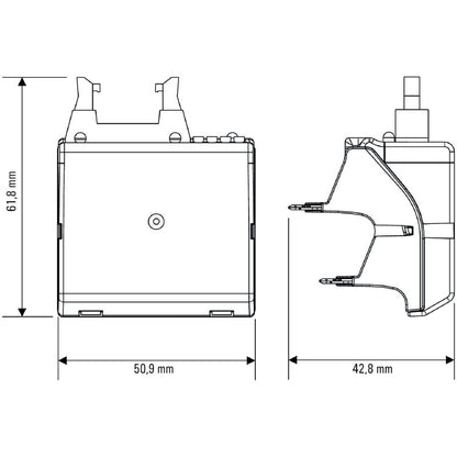 1463520000 - 10-Pole TIA F10 Adapter with Long Locking Lever