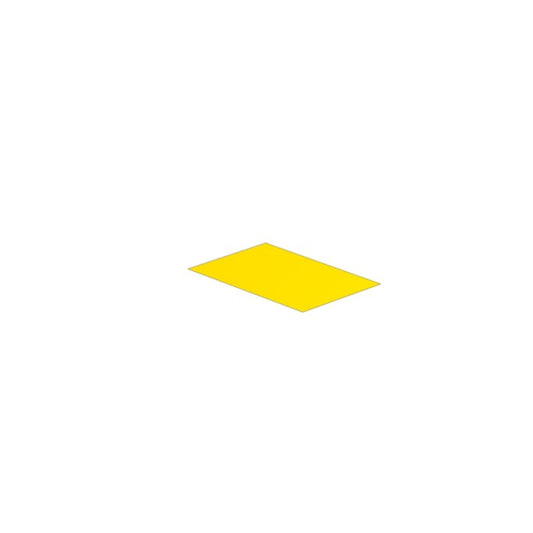 1724161687 - Yellow 20x30mm PVC-Free Marking Labels with Laser Print Support  (Pack of 10)