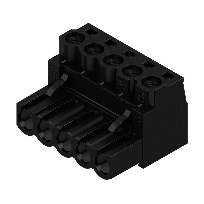 1955540000 - 5-Pole Female PCB Terminal Connector, 5mm Pitch, 400V, 23A  (Pack of 72)