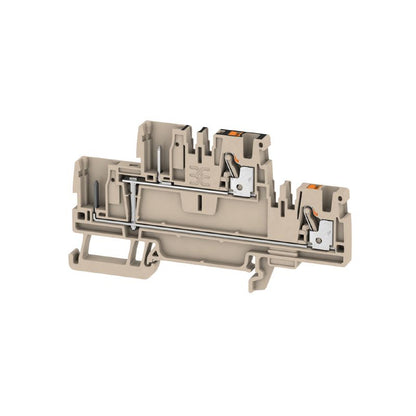 1548140000 - 2.5 mm² Feed-Through Terminal, 800V, Brown  (Pack of 50)