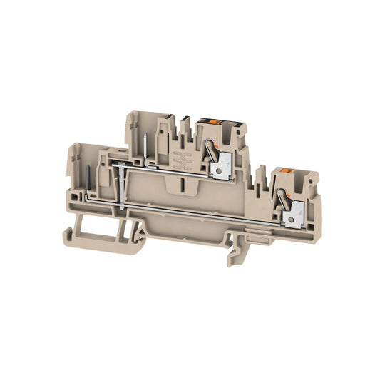 1548140000 - 2.5 mm² Feed-Through Terminal, 800V, Brown  (Pack of 50)