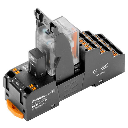 2576130000 - 24V DC Relay Module with 4 Changeover Contacts, 5A Capacity  (Pack of 10)