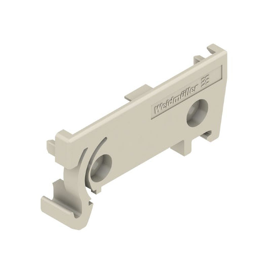 8143900000 - 45mm Pebble Grey DIN Mount End Plate, Durable PA 66  (Pack of 20)