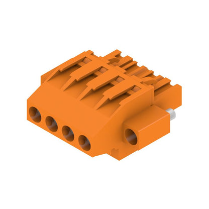 1960440000 - 5.00mm Female PCB Connector, 4 Poles, 90° Angle  (Pack of 60)