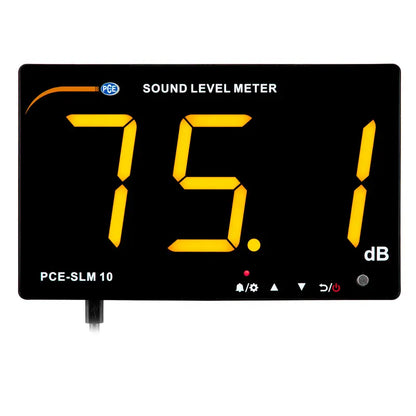 PCE-SLM 10 - LED Sound Sensor with 75mm Display, 30-130 dBA Range