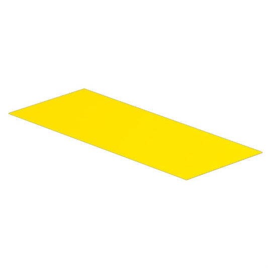2005260000 - Yellow 40x16mm Polyester Insert Markers, Halogen-Free  (Pack of 2000)