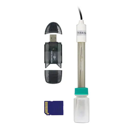 PCE-228-KIT - Portable pH Meter Kit with Data Logging & Temperature Sensor