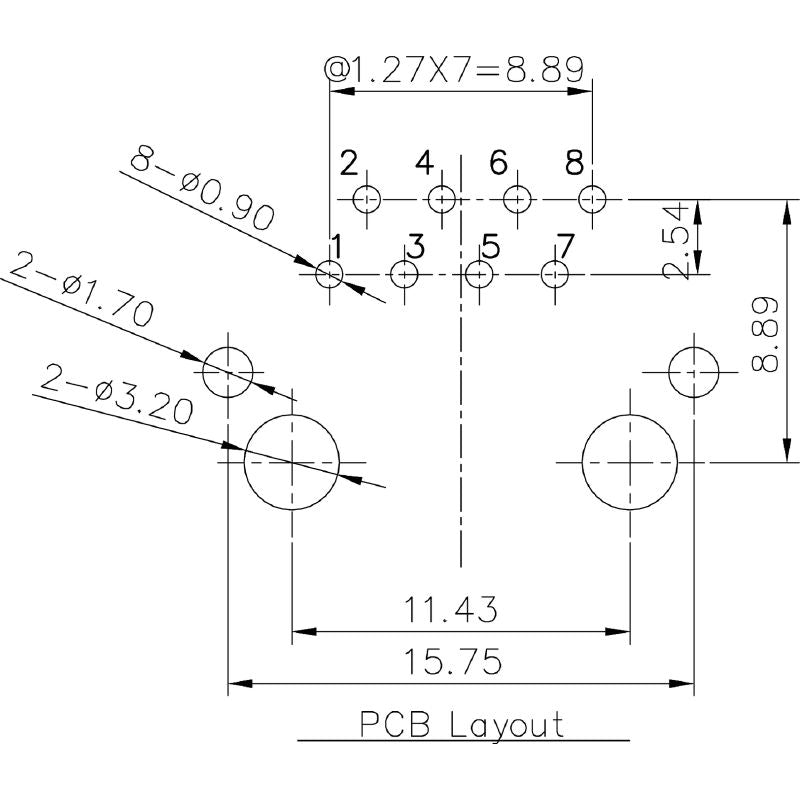 2634590000 - Cat. 6 RJ45 Modular Jack with 8 Poles & 750 Cycles  (Pack of 140)