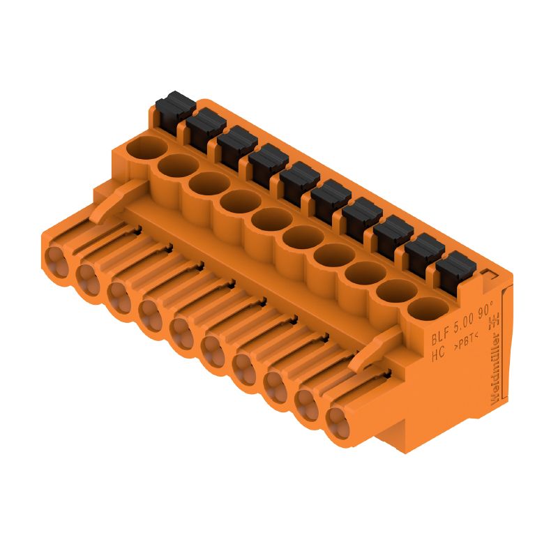 1980250000 - 5.00mm PCB Female Connector for 10 Poles, 90-Degree Angle  (Pack of 36)
