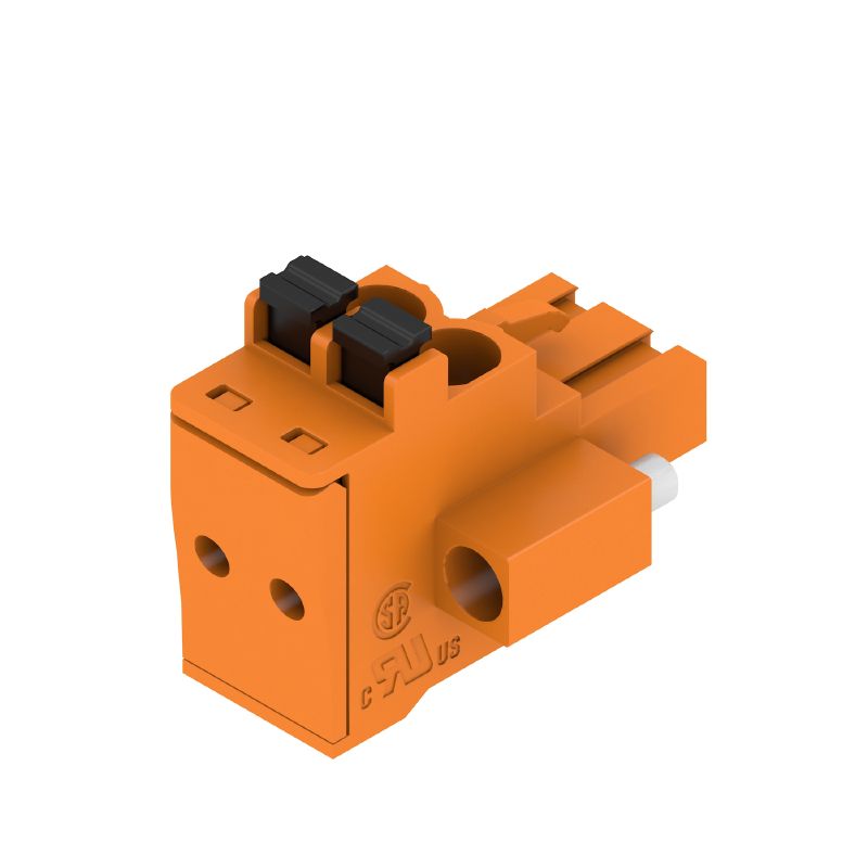 1980640000 - 5mm Pitch 2-Pole PCB Connector, 90° Push-In Design  (Pack of 90)