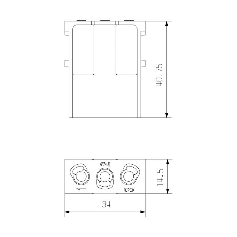 1429340000 - 690V 40A Power Module with Crimp Connection