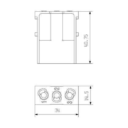1429340000 - 690V 40A Power Module with Crimp Connection