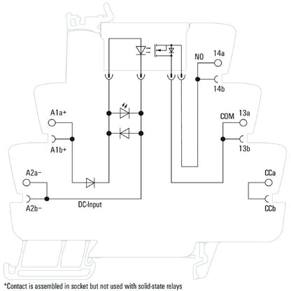 2618750000 - 24VDC Solid-State Relay, 2A Push-In Connection  (Pack of 10)