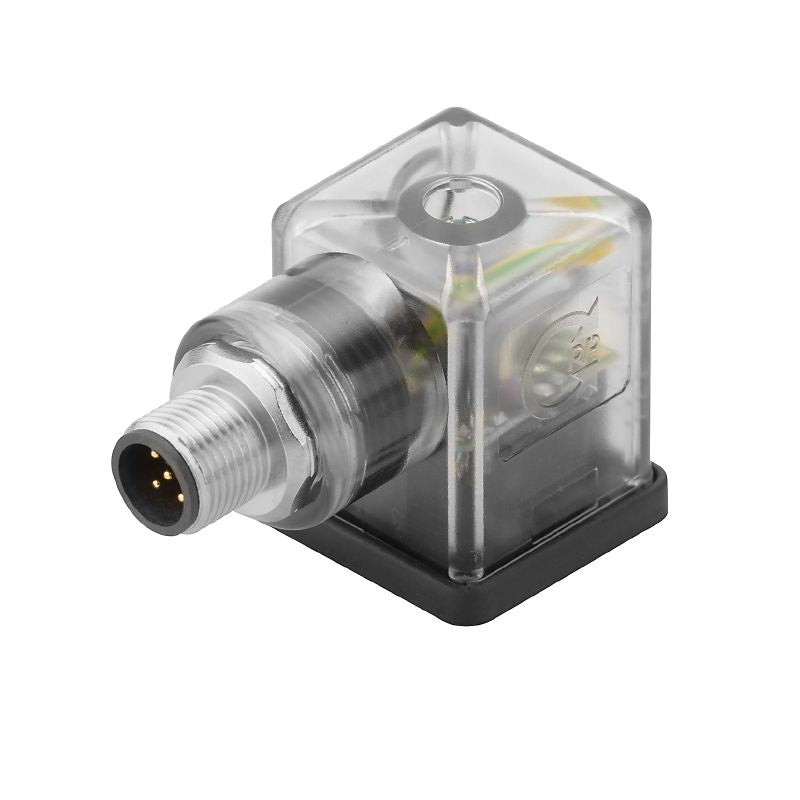 1985000000 - 5-Pole M12 Plug Connector, 18mm, RoHS Compliant