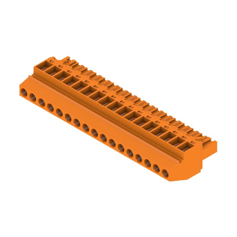 1957910000 - 5.00mm 17-Pole Female PCB Connector with 90° Angle  (Pack of 18)