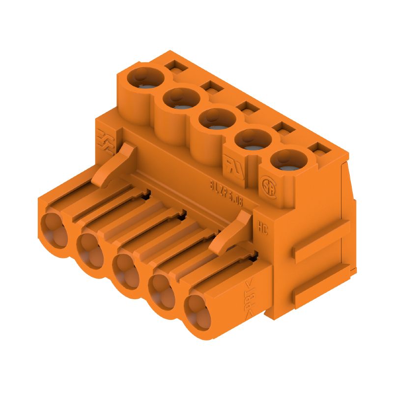 2016310000 - 5.08mm PCB Female Plug Connector, 5 Poles, RoHS Compliant  (Pack of 66)