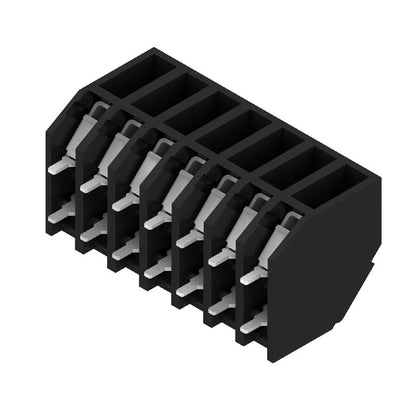 1888500000 - Black 3.81mm Terminal Block with 7 Poles and Push In Connection  (Pack of 190)