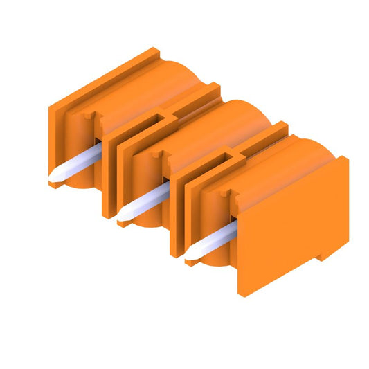 1048880000 - 3-Pole 180° PCB Plug-In Connector with 3.2mm Pins  (Pack of 100)