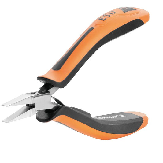 9204760000 - 130mm ESD Flat-Nosed Pliers, 1000V Insulation
