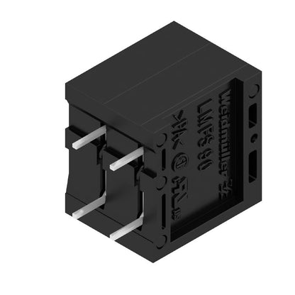 1426320000 - 5.08mm 2-Pole PCB Terminal, 90° Angle, Black Finish  (Pack of 130)