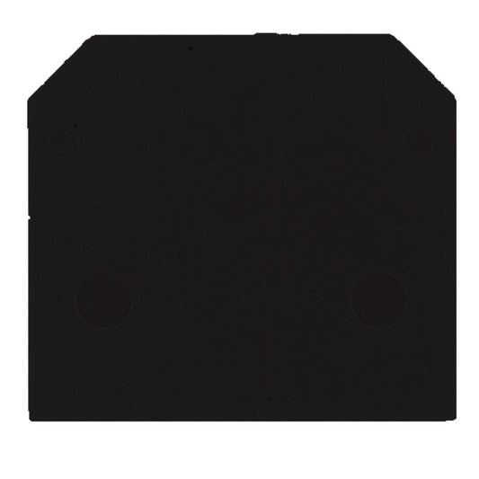 0117910000 - Snap-On Black End Plate, 40mm High, PA 66 Material  (Pack of 20)