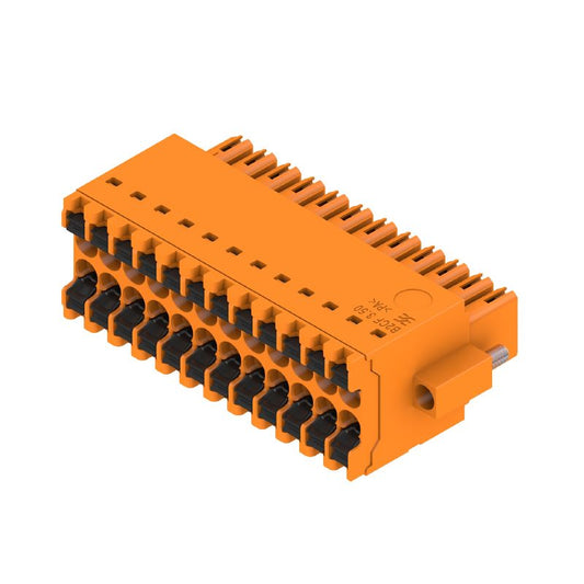 1277780000 - 3.50mm Female PCB Connector with PUSH IN Mechanism  (Pack of 36)