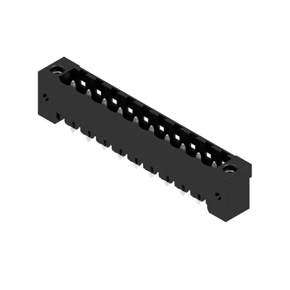 1148720000 - 10-Pole 5.08mm Male PCB Connector with Flange, Tinned Black  (Pack of 30)