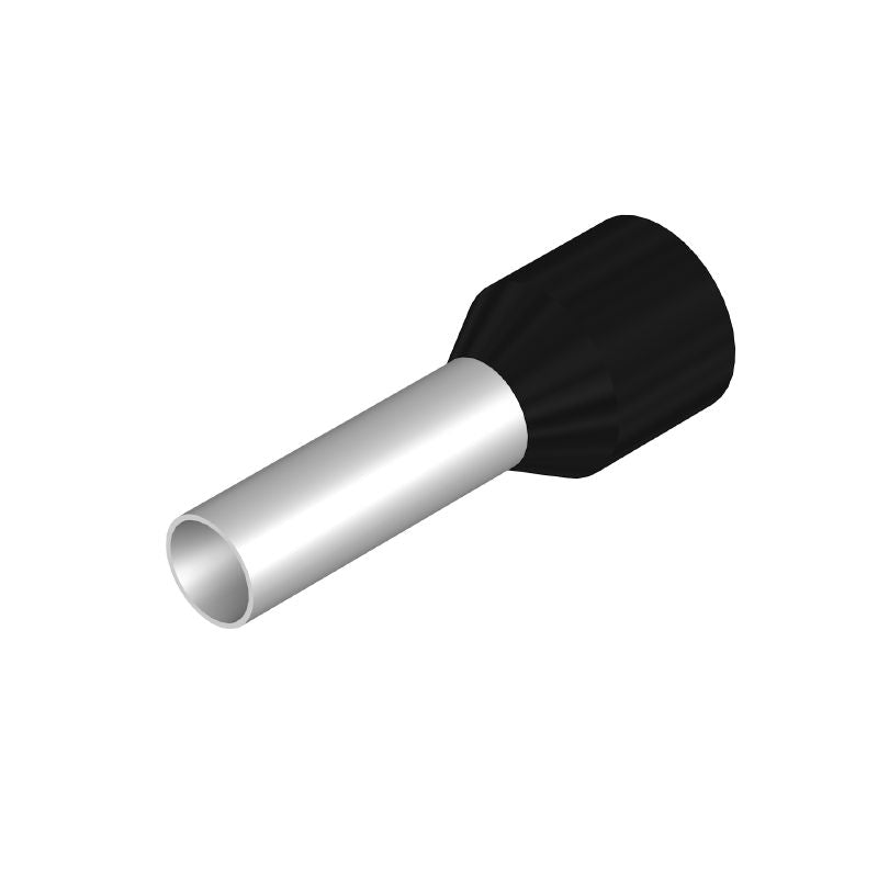 0533500000 - Standard Black Wire-end Ferrule for Reliable Connections  (Pack of 100)