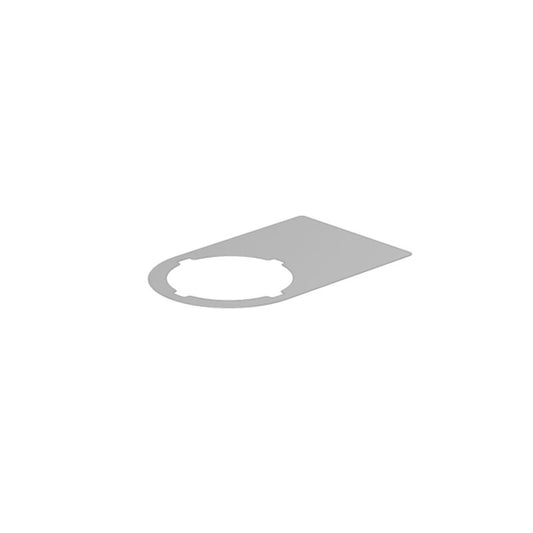 2005860000 - Grey 47.75x27mm Polyester Device Marker with Acrylate Adhesive  (Pack of 1000)
