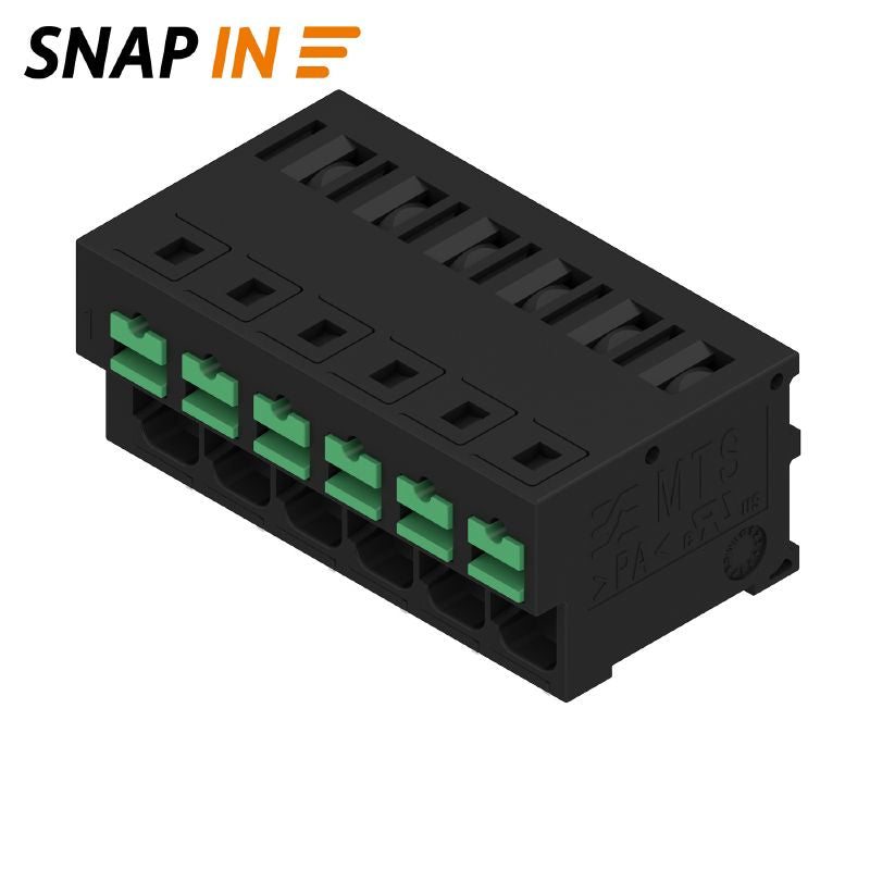 2913640000 - 5mm Pitch 6-Pole PCB Terminal with THT Connection  (Pack of 16)