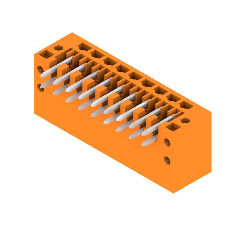 1756060000 - 3.50mm Male PCB Connector, 18 Poles, 90° Flange  (Pack of 48)
