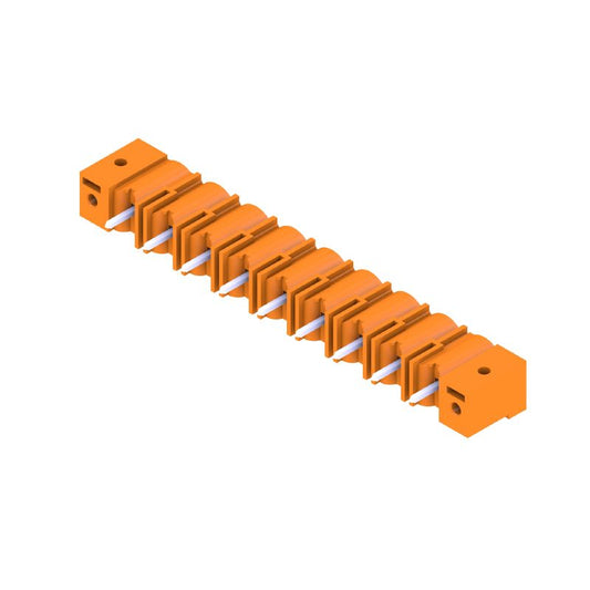 1141050000 - 9-Pole 7.62mm PCB Male Header Connector for THT Soldering  (Pack of 24)