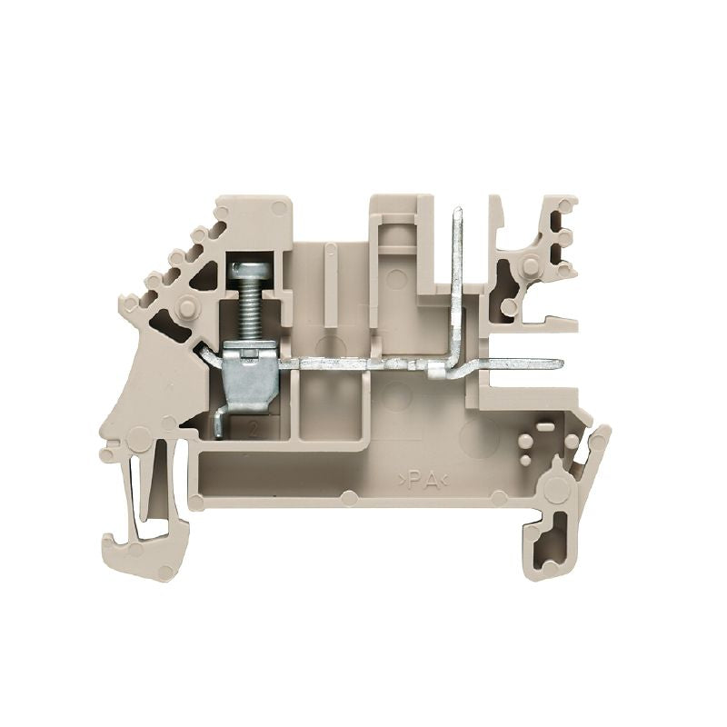 1784460000 - 1.5mm² Screw Terminal Block, 16A, Dark Beige  (Pack of 100)