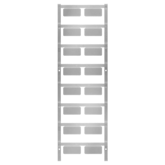 1713720000 - Silver Device Marker 12.5x27mm with Self-Adhesive Tape  (Pack of 80)